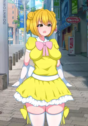 Seigi no Mahou Shoujo Cute-chan ga Akuochi Futanari Bitchi ni Naru nante...