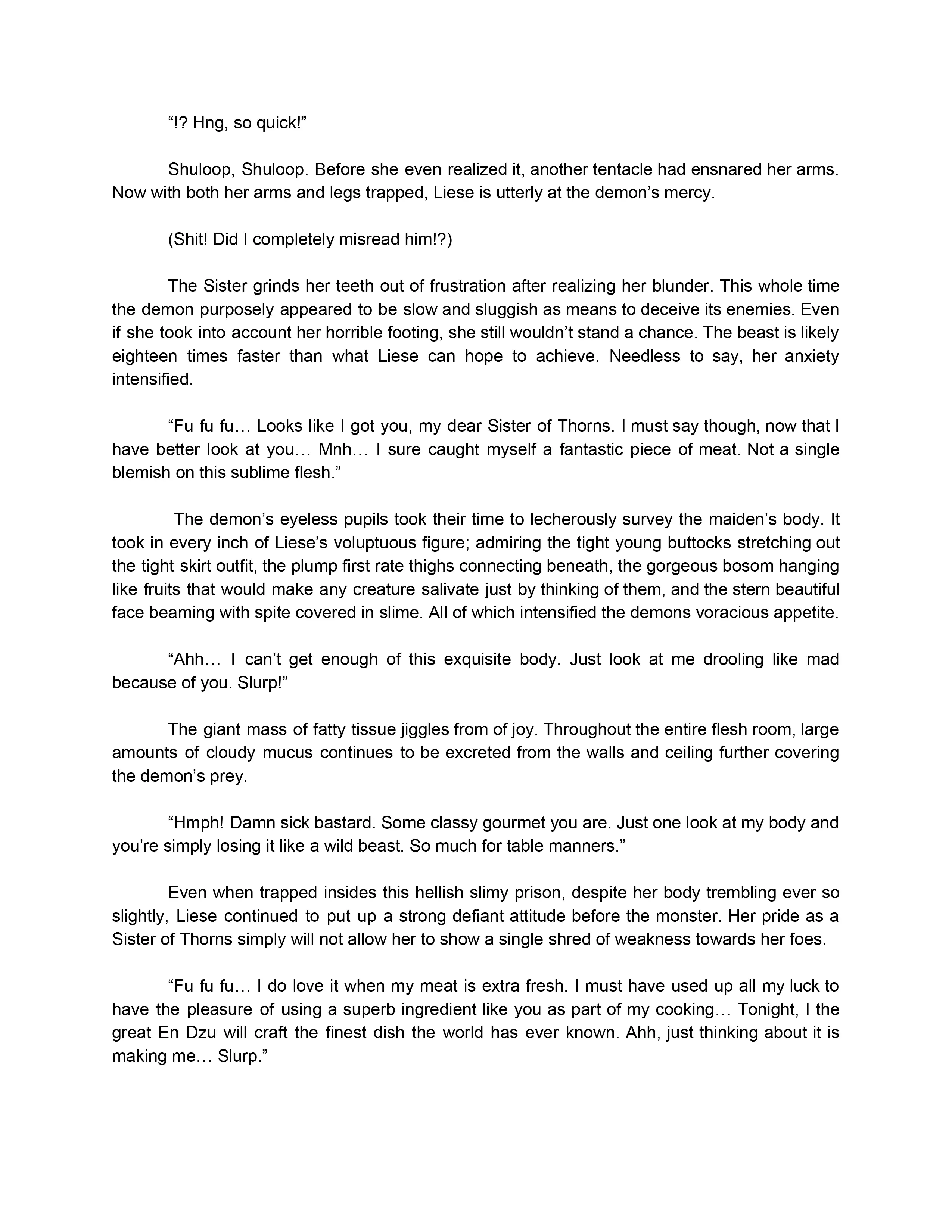 Liese Within the Hellish Slimy Prison: Appetizer Complete