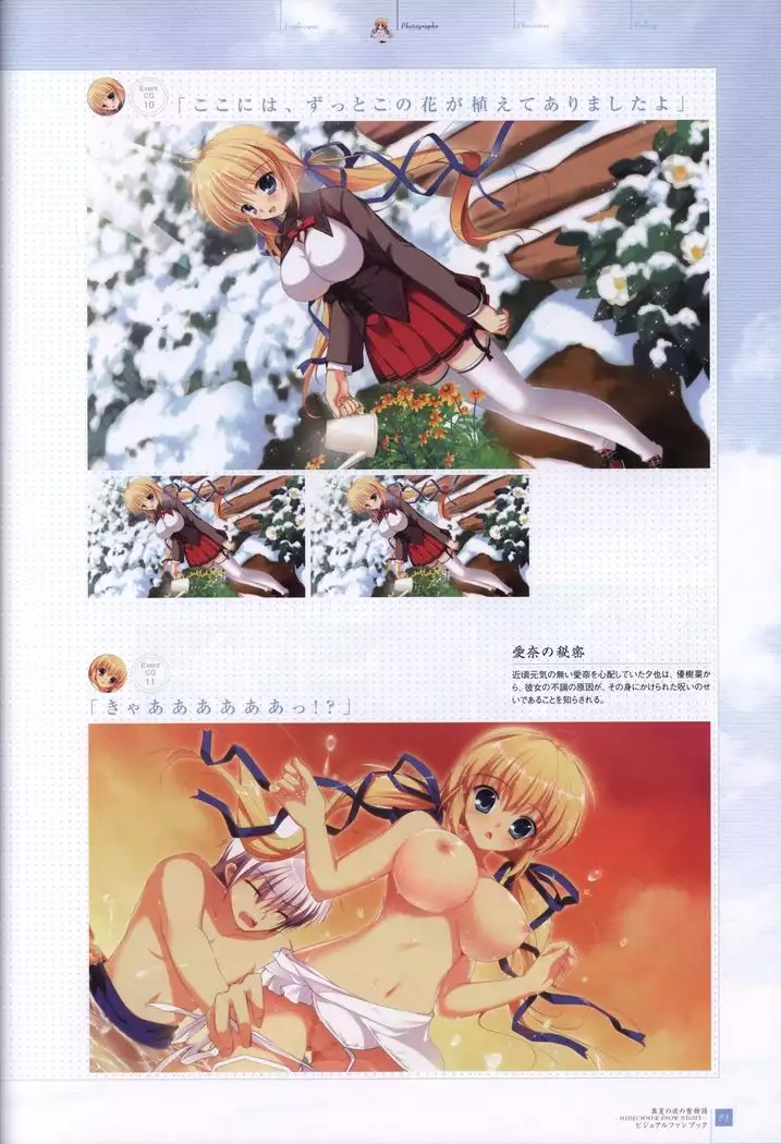 Manatsu no Yoru no Yukimonogatari -MIDSUMMER SNOW NIGHT- Visual Fanbook