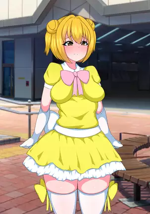 Seigi no Mahou Shoujo Cute-chan ga Akuochi Futanari Bitchi ni Naru nante...