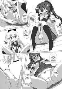(C82) [Goberazzo (Mukaibi Aoi)] Sugiura Ayano wa Toshinou Kyouko o Sasou Youna Me de Miteru! | Sugiura Ayano is Looking at Toshino Kyouko with Inviting Eyes! (YuruYuri) [English] [Yuri-ism]