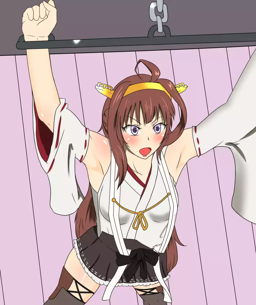 kusuguri reipu shokei hito vs senkan musume