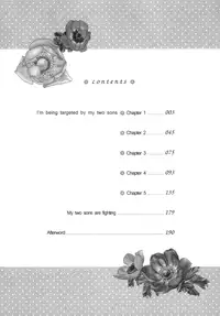 [Kamon Saeko] Futari no Musuko ni Nerawarete Imasu | I'm Being Targeted by My Two Sons [English] [Fujoshi Bitches] [Decensored]