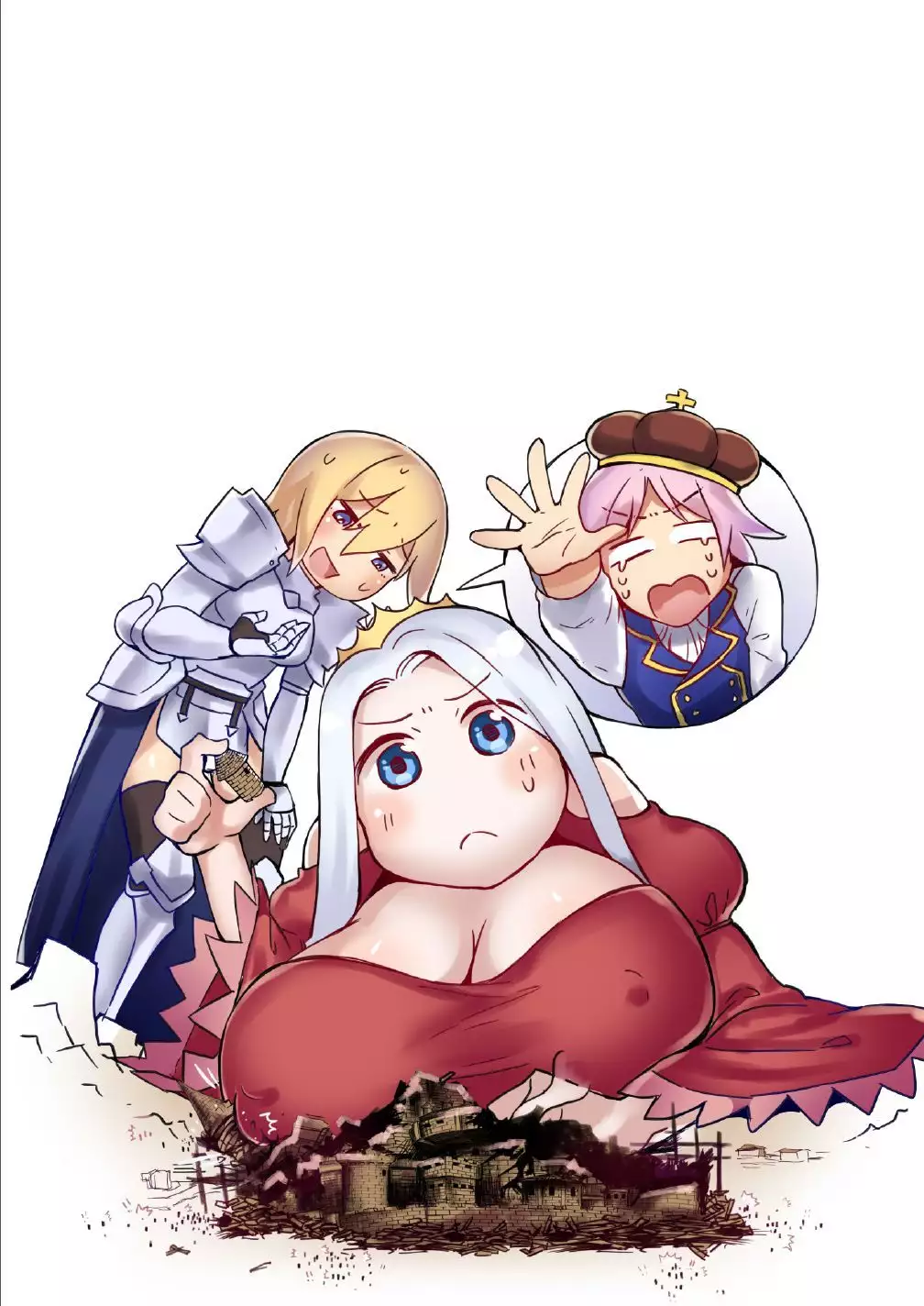 Kyodai Onna Kishi, Teikoku ni Mairu | A Giant Female Knight Goes to the Empire