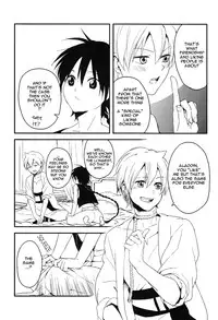 [emuemunetto Araki] Sekai no Bokura no Chie Kurabe (Magi - Labyrinth of Magic) [English]