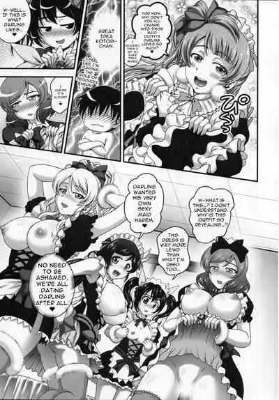 (C92) [Kuroyuki (Kakyouin Chiroru)] Ore Yome Saimin 5 (Love Live!) [English] [Tricky Dick]