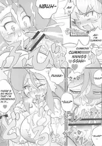 (C84) [Mayoineko (Ato)] Chou Kyokon Futanari na Bulleta-san to Bakunyuu Mesunyanko na Felicia-san ga Love Love Sex suru Manga (Cat Dancer Resurrection) (Darkstalkers) [English]