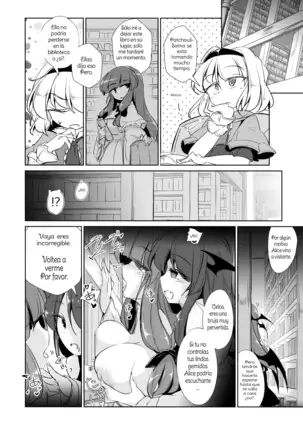PatchouKoa Nyuuetsu Shujuu Gyakutenda spanish