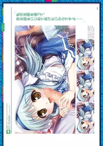 Daitoshokan no Hitsujikai Visual Fan Book Houkago Shippo Days & Dreaming Sheep Visual Fan Book