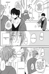 (Renai Jaws 2) [Usagi-san to Kuma (Aizawa)] Pun! Pun! (Free!) [English] [Rapinii]