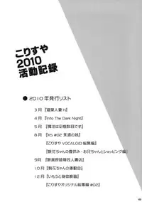 (C79) [Korisuya (korisu)] Korisuya2010 katsudou kiroku (Omake)