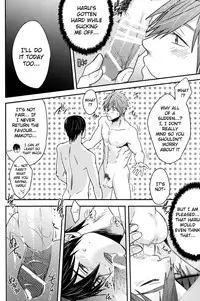 [Wasukoro (Sakaki)] Sasayakina Hangeki | A Small Counterattack (Free!) [English] [Moy Moe Scans]