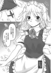 (C78) [Ankoku-Bousougumi (Ainu Mania)] Shousha na Maid-san wa Mita…! …Tometa…!! Sankashita…Dato…！？w (Touhou Project)