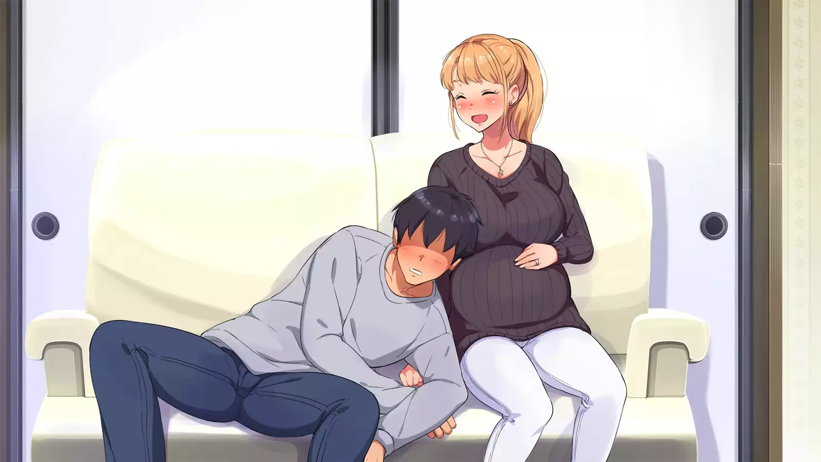 姉はヤンママ授乳中in実家