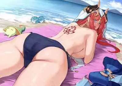 [KeinV] Nilou Beach Time desu | 妮露·海滩时光 (Genshin Impact) [无修] [Chinese]