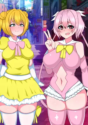 Seigi no Mahou Shoujo Cute-chan ga Akuochi Futanari Bitchi ni Naru nante...