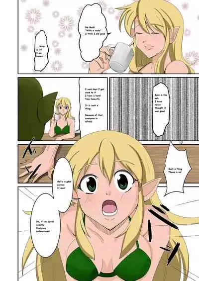 [Iwashita Shoten (Iwashita)] Elf to Orc no Irekawari Dark Bon | Elf and Orc Replacement Dark Book [English] [Digital]