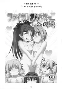 (C89) [Hikarito Mahou Koubou (M_Pon)] Final AnSaya Sai 1 to 2 to α (Puella Magi Madoka Magica)