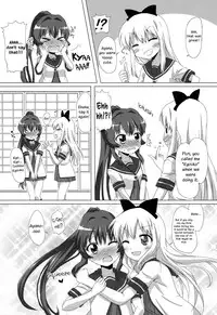 (C82) [Goberazzo (Mukaibi Aoi)] Sugiura Ayano wa Toshinou Kyouko o Sasou Youna Me de Miteru! | Sugiura Ayano is Looking at Toshino Kyouko with Inviting Eyes! (YuruYuri) [English] [Yuri-ism]