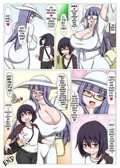 [Hatomame] Futanari Kouhai ni Onaho Tsukai Sareru ki ga Suru