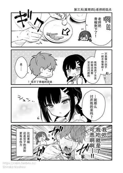 「Oshikake Kanojo no Omamagoto」no short neta manga