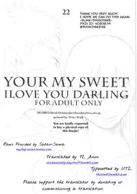 (C88) [blink (shimoyake)] YOUR MY SWEET - I LOVE YOU DARLING (Naruto) [English]
