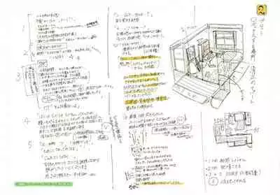 Onegai☆Lap-chan Melonbooks Gentei Tokuten Leaflet Shoki Settei Shiryoushuu